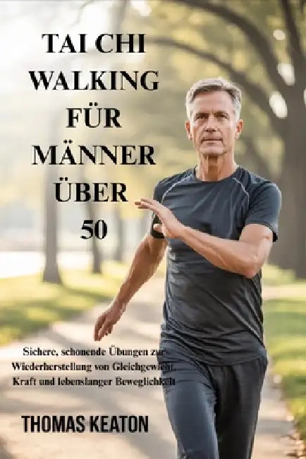 Tai CHI Walking Für Männer Über 50: Sichere, schonende Übungen zur Wiederherstellung von Gleichgewicht, Kraft und lebenslanger Beweglichkeit by Thomas Keaton