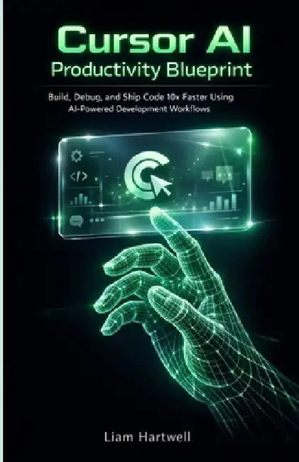 Cursor AI Productivity Blueprint: Build, Debug, and Ship Code 10x Faster Using AI-Powered Development Workflows by Liam Hartwell