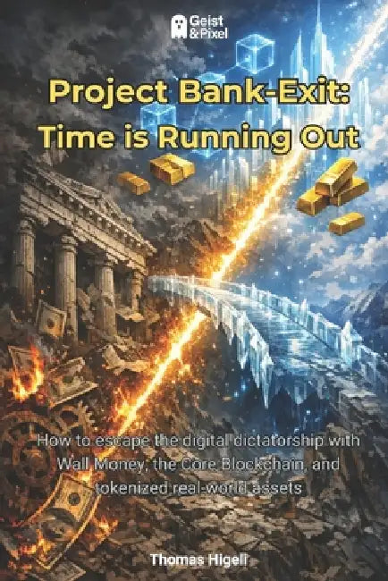 Project Bank-Exit: Time is Running Out: How to escape the digital dictatorship with Wall Money, the Core Blockchain, and tokenized real-world assets by Geist Und Pixel, Thomas Higeli