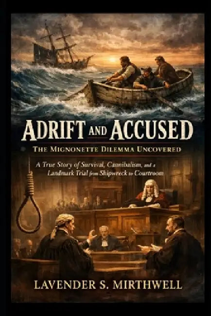 Adrift and Accused: The Mignonette Dilemma Uncovered: A True Story of Survival, Cannibalism, and a Landmark Trial from Shipwreck to Courtroom by Lavender S. Mirthwell