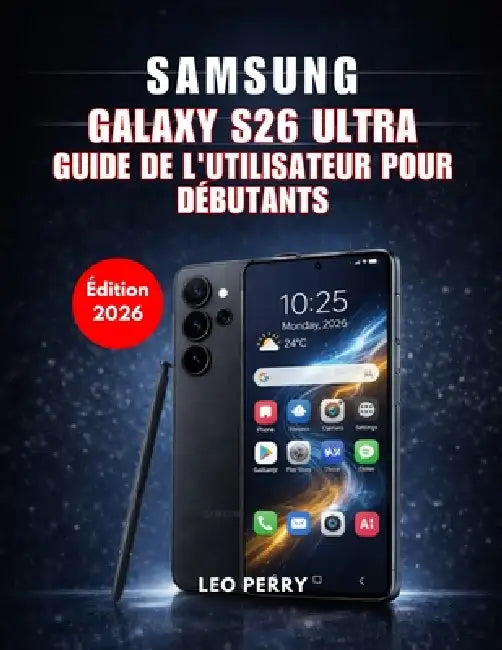 Samsung Galaxy S26 Ultra Guide de l'utilisateur pour débutants (Édition 2026): Guide étape par étape pour la configuration, les fonctionnalités d'IA e by Leo Perry