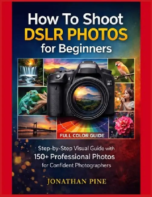 How To Shoot DSLR Photos for Beginners: Step-by-Step Visual Guide with 150+ Professional Photos for Confident Photographers by Jonathan Pine