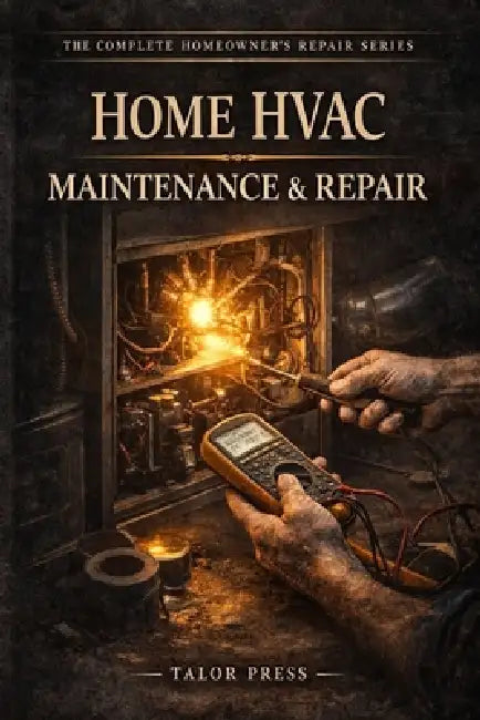 Home HVAC Maintenance & Repair: The Complete Homeowner's Guide to Heating, Cooling and Air Quality Systems-Step-by-Step Repairs, Seasonal Maintenance, by Talor Press
