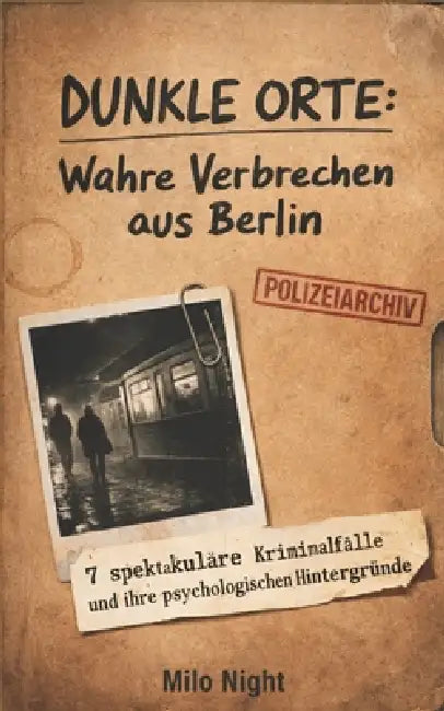 Dunkle Orte: Wahre Verbrechen aus Berlin: 7 spektakuläre Kriminalfälle und ihre psychologischen Hintergründe - Eine Rekonstruktion realer Morde und Ve by Milo Night