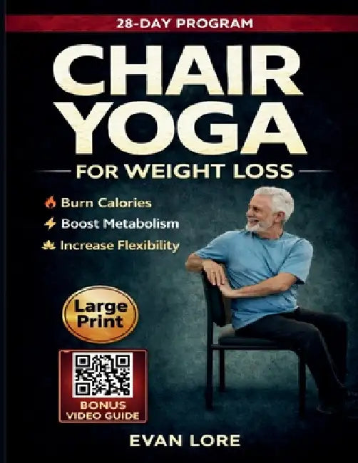 Chair Yoga for Weight Loss: Gentle Daily Movements to Burn Fat, Strengthen Muscles, and Improve Mobility by Evan Lore