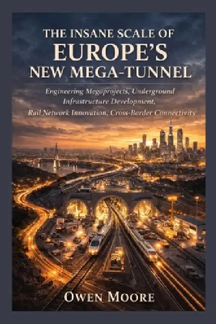 The Insane Scale of Europe's New Mega-Tunnel: Engineering Megaprojects, Underground Infrastructure Development, Rail Network Innovation, Cross-Border by Owen Moore