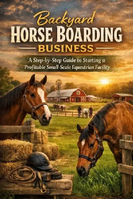 Backyard Horse Boarding Business: A Step-by-Step Guide to Starting a ...
