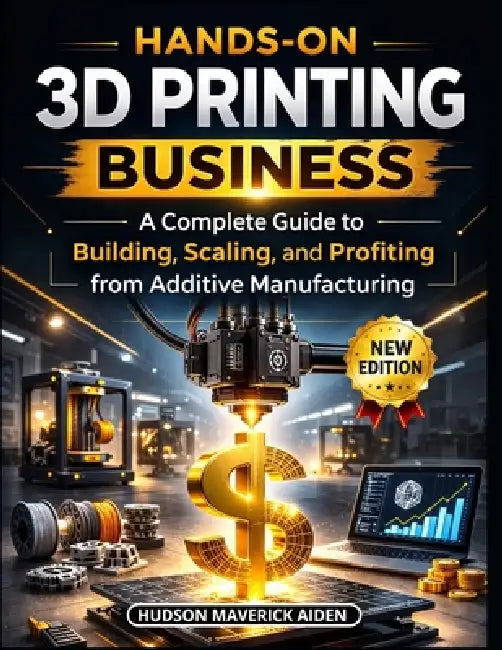 Hands-on 3D Printing Business: A Complete Guide to Building, Scaling, and Profiting from Additive Manufacturing by Hudson Maverick Aiden