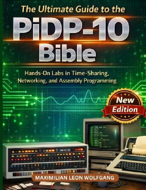 The Ultimate Guide to the PiDP-10 Bible: Hands-On Labs in Time-Sharing, Networking, and Assembly Programming by Maximilian Leon Wolfgang
