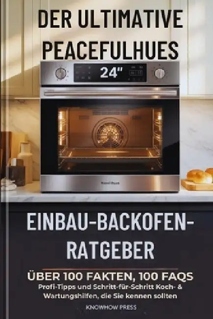 Der Ultimative PeacefulHues 24" Einbau-Backofen-Ratgeber: Über 100 Fakten, 100 FAQs, Profi-Tipps und Schritt-für-Schritt Koch- & Wartungshilfen, die S by Knowhow Press