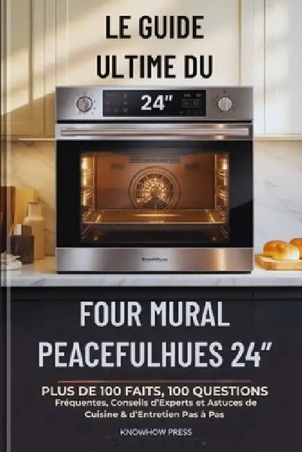 Le Guide Ultime du Four Mural PeacefulHues 24": Plus de 100 Faits, 100 Questions Fréquentes, Conseils d'Experts et Astuces de Cuisine & d'Entretien Pa by Knowhow Press