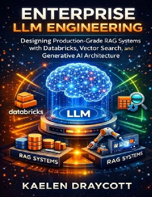 Enterprise LLM Engineering: Designing Production-Grade RAG Systems with Databricks, Vector Search, and Generative AI Architecture by Kaelen Draycott