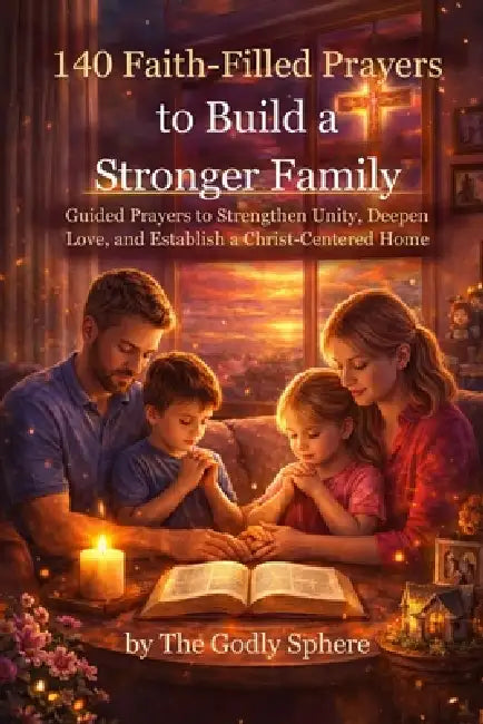 140 Faith-Filled Prayers to Build a Stronger Family: Guided Prayers to Strengthen Unity, Deepen Love, and Establish a Christ-Centered Home by The Godly Sphere