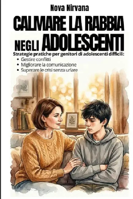 Calmare la Rabbia negli Adolescenti: Manuale pratico di educazione per genitori di figli ribelli e oppositivi (13-17 anni). Come gestire conflitti, mi by Nova Nirvana