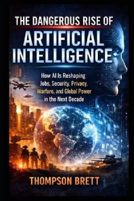 The Dangerous Rise of Artificial Intelligence: How AI Is Reshaping Jobs, Security, Privacy, Warfare, and Global Power in the Next Decade by Thompson Brett