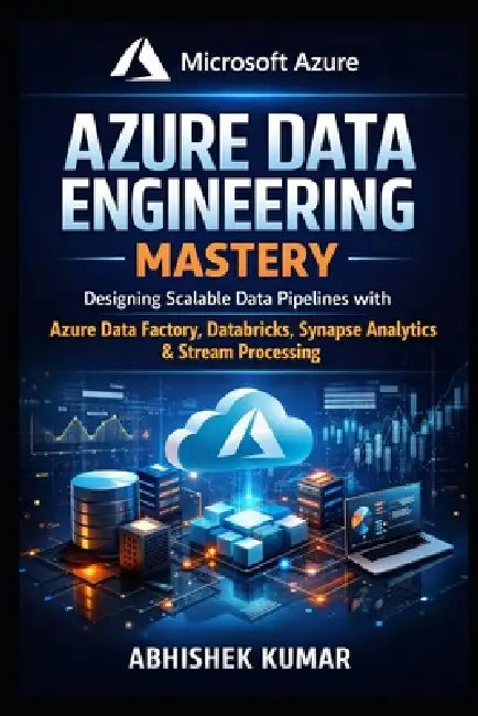 Azure Data Engineering Mastery: Designing Scalable Data Pipelines with Azure Data Factory, Databricks, Synapse Analytics, Event Hubs, and Stream Analy by Abhishek Kumar