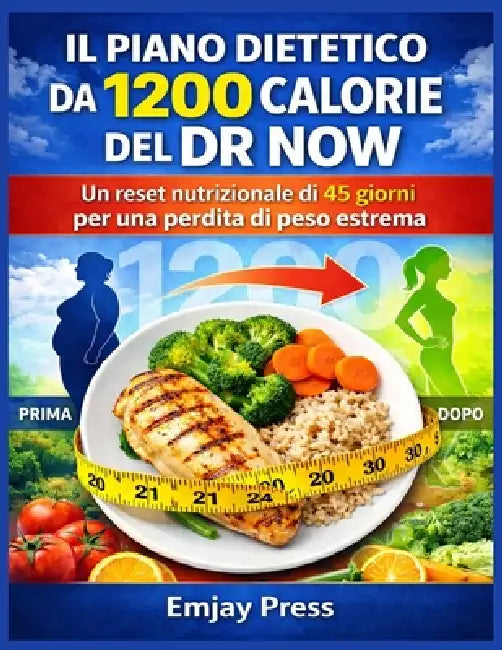 Il Piano Dietetico Da 1200 Calorie del Dr Now: Un reset nutrizionale di 45 giorni per una perdita di peso estrema by Emjay Press