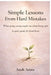 Simple lessons from hard Mistakes by Ansh Arora