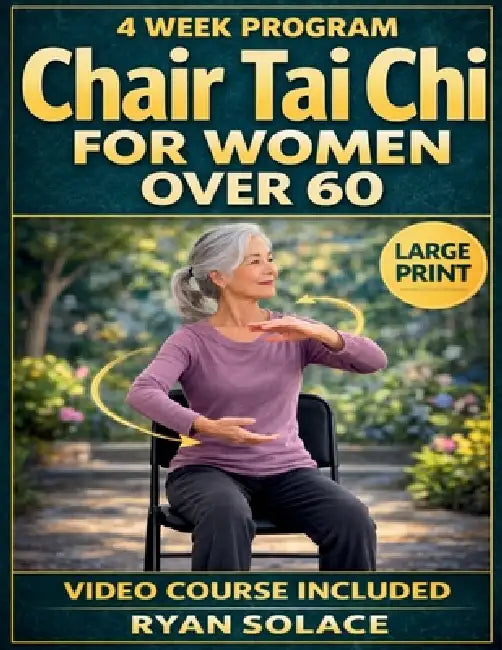 Chair Tai Chi for Women Over 60: Strengthening Your Body, Mind, and Spirit with Easy, Accessible Movements by Ryan Solace
