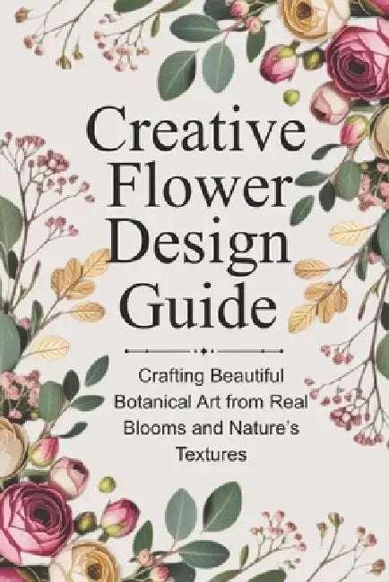 Creative Flower Design Guide: Crafting Beautiful Botanical Art from Real Blooms and Nature's Textures by Theobald Tenney