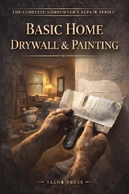Basic Home Drywall & Painting: The Complete Guide to Patching, Finishing and Painting Every Interior Surface by Talor Press