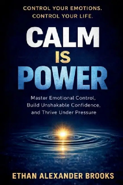 Calm Is Power: Master Emotional Control, Build Unshakable Confidence, and Thrive Under Pressure by Ethan Alexander Brooks