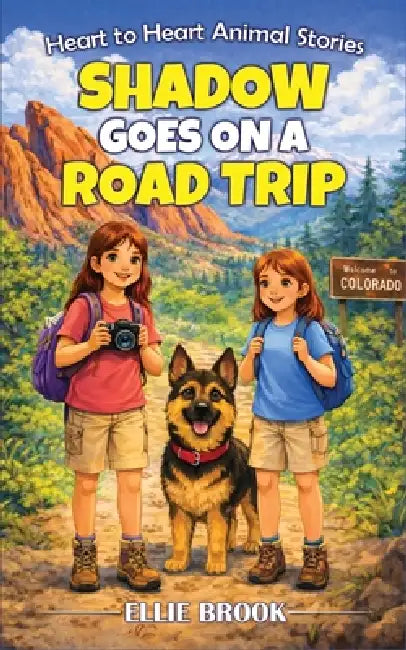 Shadow Goes on a Road Trip: A Tail of Confidence and Big Adventures by Ellie Brook