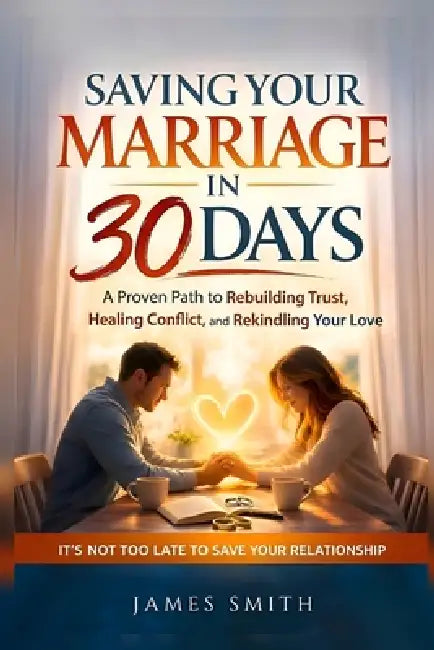 Saving Your Marriage in 30 Days: A Practical Guide to Rebuilding Trust, Healing Conflict, and Reconnecting When Your Relationship Feels Broken by James Smith