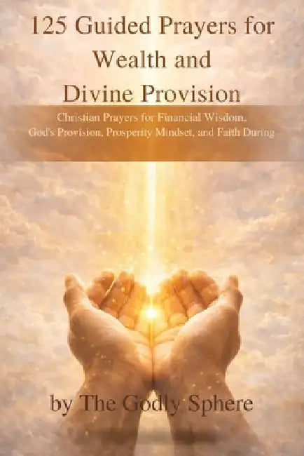125 Guided Prayers for Wealth and Divine Provision: Christian Prayers for Financial Wisdom, God's Provision, Prosperity Mindset, and Faith During Diff by The Godly Sphere