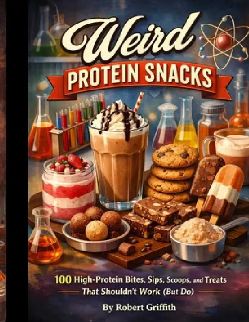Weird Protein Snacks: 100 High-Protein Snacks, Desserts, Shakes, and Treats That Shouldn't Work (But Do) by Robert Griffith