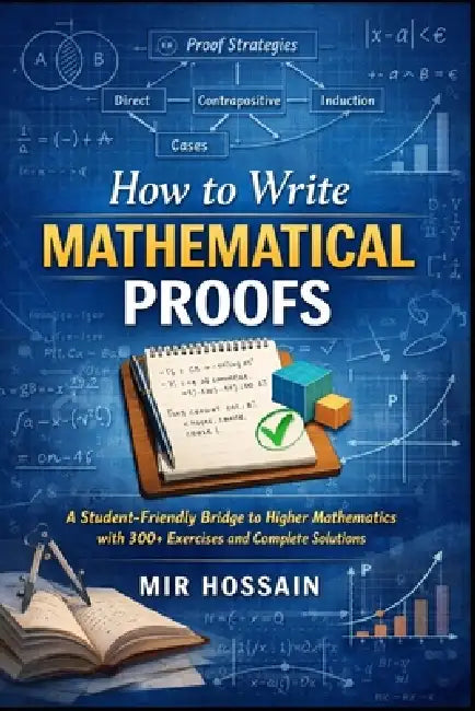 How to Write Mathematical Proofs: A Student-Friendly Bridge to Higher Mathematics with 300+ Exercises and Complete Solutions by Mir Hossain