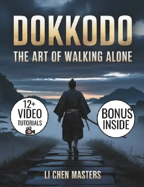 DOKKODO- The Art of Walking Alone: The Samurai Path to Discipline, Emotional Detachment, and Unbreakable Inner Strength Using Miyamoto Musashi's 21 Pr by Li Chen Masters