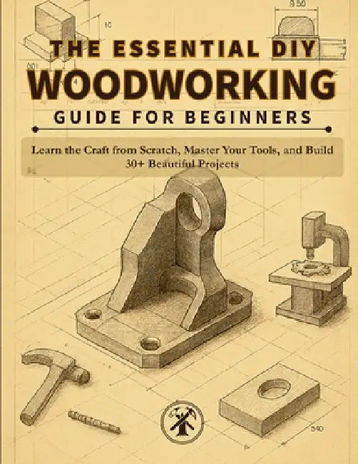 The Essential DIY Woodworking Guide for Beginners: Learn the Craft from Scratch, Master Your Tools, and Build 30+ Beautiful Projects You'll Actually U by Jacob Stones