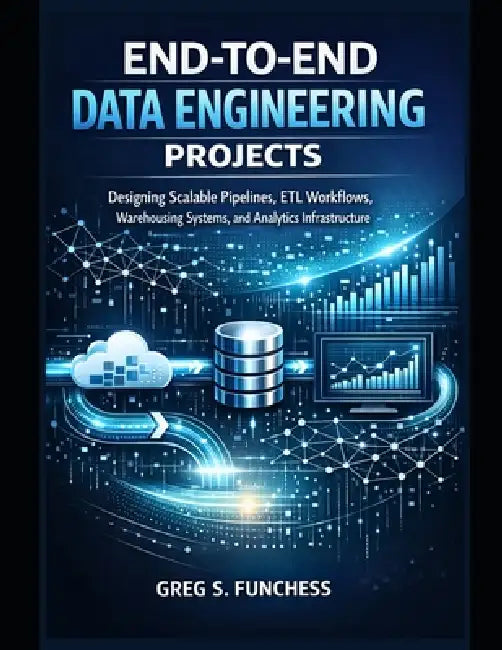 End-to-End Data Engineering Projects: Designing Scalable Pipelines, ETL Workflows, Warehousing Systems, and Analytics Infrastructure by Greg S. Funchess