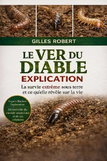 Le Ver Du Diable Explication: La survie extrême sous terre et ce qu'elle révèle sur la vie by Gilles Robert