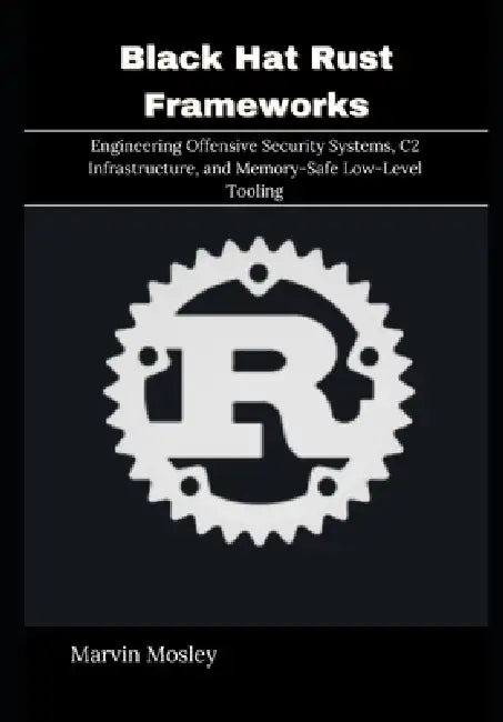 Black Hat Rust Frameworks: Engineering Offensive Security Systems, C2 Infrastructure, and Memory-Safe Low-Level Tooling by Marvin Mosley