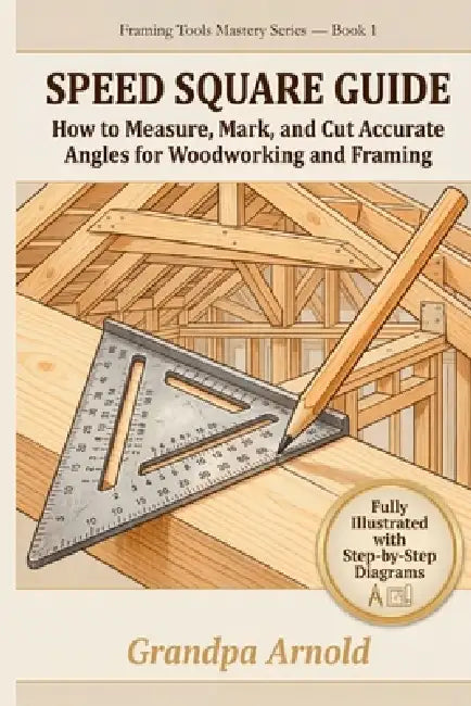 Speed Square Guide: How to Measure, Mark, and Cut Accurate Angles for Woodworking and Framing by Grandpa Arnold