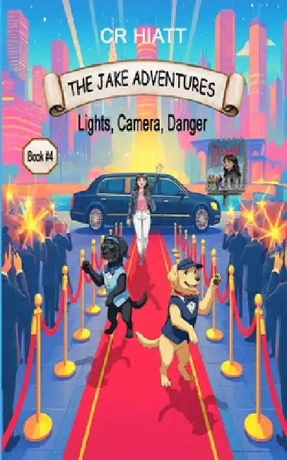 Lights, Camera, Danger: A Dog Detective Adventure by Cr Hiatt