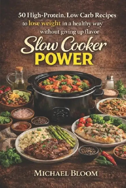 Slow Cooker Power: 50 High-Protein, Low Carb Recipes to lose weight in a healthy way without giving up flavor by Michael Bloom