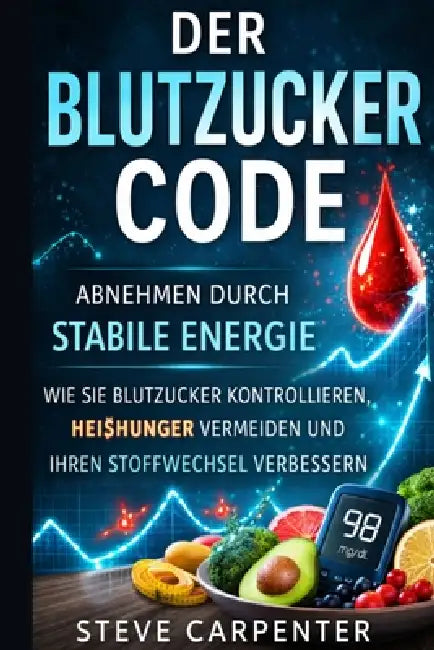 Der Blutzucker-Code: Abnehmen ohne Diät - Wie stabile Blutzuckerwerte Heißhunger stoppen, Energie steigern und den Stoffwechsel verbessern by Steve Carpenter