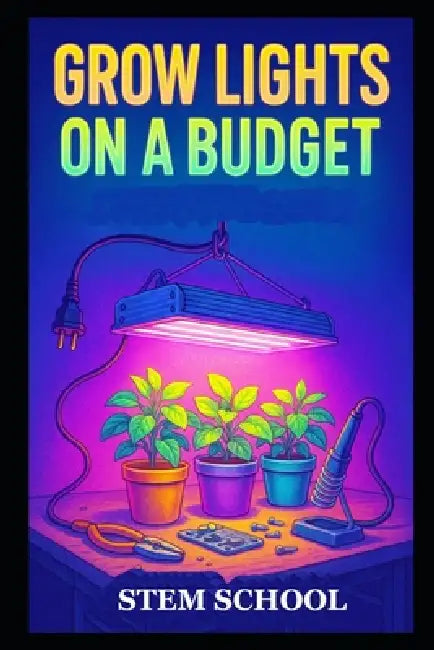 Grow Lights on a Budget: Growing healthy plants indoors without complicated equipment. by Stem School