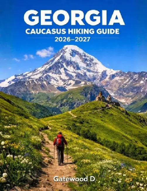 Georgia Caucasus Hiking Guide 2026 - 2027: Top Trails, Trekking Routes, Detailed Maps, Itineraries, National Parks, Backpacking Tips, Safety Advice by Gatewood D