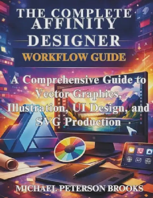 The Complete Affinity Designer Workflow Guide: A Comprehensive Guide to Vector Graphics, Illustration, UI Design, and SVG Production by Michael Peterson Brooks