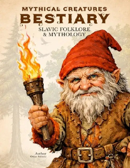 Mythical Creatures Bestiary: Slavic Folklore & Mythology: Illustrated Encyclopedia of Forgotten Ancient Beings, Spirits and Monsters of Eastern Europe by Oskar Baliński