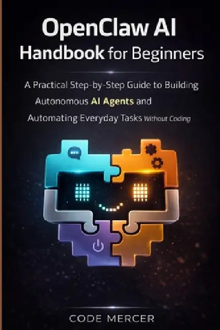 Openclaw AI Handbook for Beginners: A Practical Step-By-Step Guide To Building Autonomous AI Agents And Automating Everyday Tasks Without Coding by Code Mercer