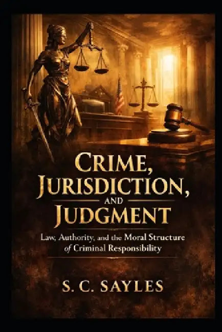 Crime, Jurisdiction, and Judgment: Law, Authority, and the Moral Structure of Criminal Responsibility by S. C. Sayles