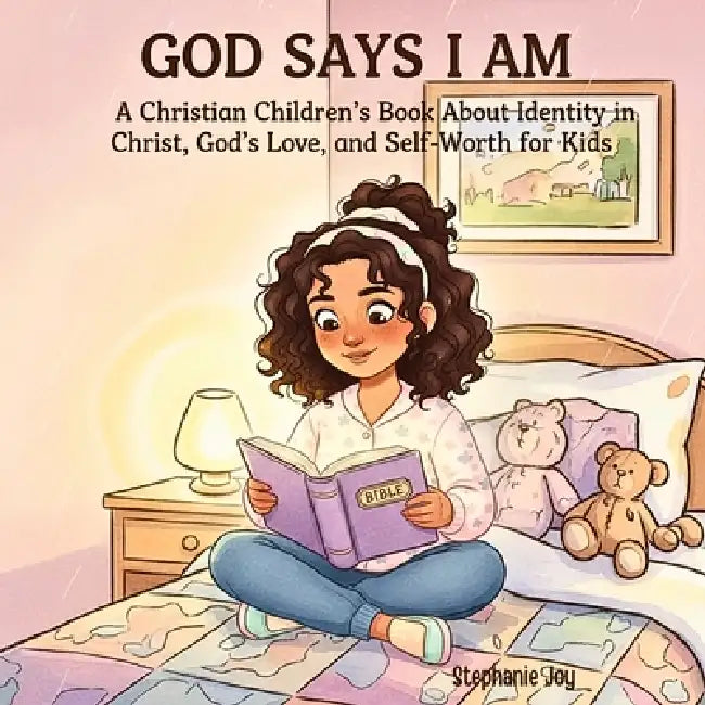 God Says I Am A Christian Children's Book About Identity in Christ, God's Love, and Self-Worth for Kids by Stephanie Joy