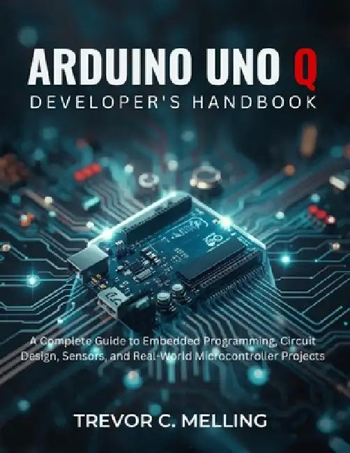 Arduino Uno Q Developer's Handbook: A Complete Guide to Embedded Programming, Circuit Design, Sensors, and Real-World Microcontroller Projects by Trevor C. Melling