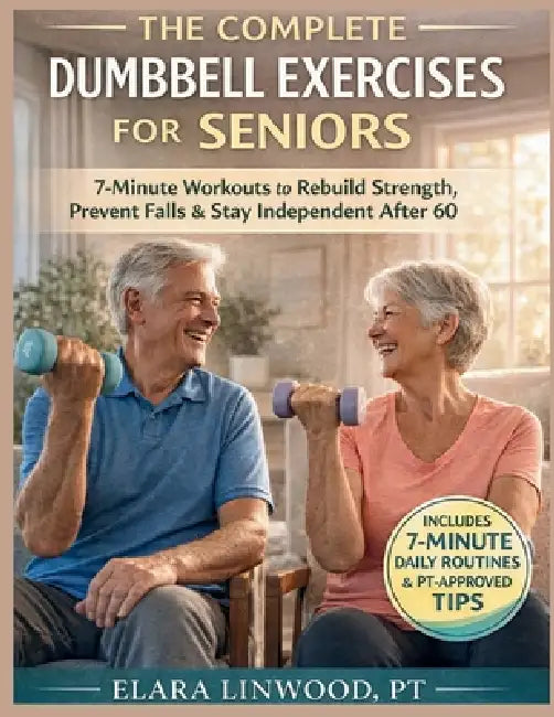 The Complete Dumbbell Exercises for Seniors: 7-Minute Workouts to Rebuild Strength, Prevent Falls & Stay Independent After 60 by Elara Linwood Pt