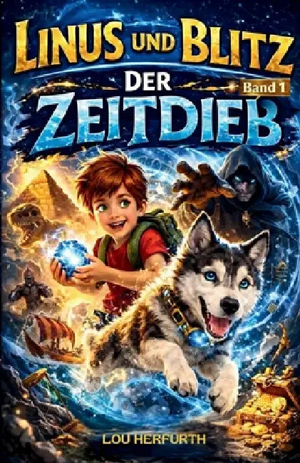 Linus und Blitz: Der Zeitdieb by Lou Herfurth